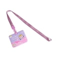 thumbnail image 6 of Student Ins style Bank Card Cartoon Lanyard Double-sided pattern Bus Card Cover Card Case Credit ID Card Card Holder 3, 6 of 8