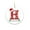 H, variant on BGZLEU Christmas Round Ornament Initial Letter A Christmas Tree Ornament Gnome Sock Hat Monogram 3.2 Inch Red Truck Xmas Just Married Newlyweds Wedding Gifts Christmas Tree Ornament Gift 2024