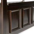 thumbnail image 5 of Pemberly Row Solid Wood Entryway Lift-Top Storage Bench in Hickory Brown, 5 of 8