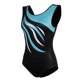 thumbnail image 2 of Leotardos Cristal Brillante Para Niñas, Danza Y Gimnasia 10Green, 2 of 6