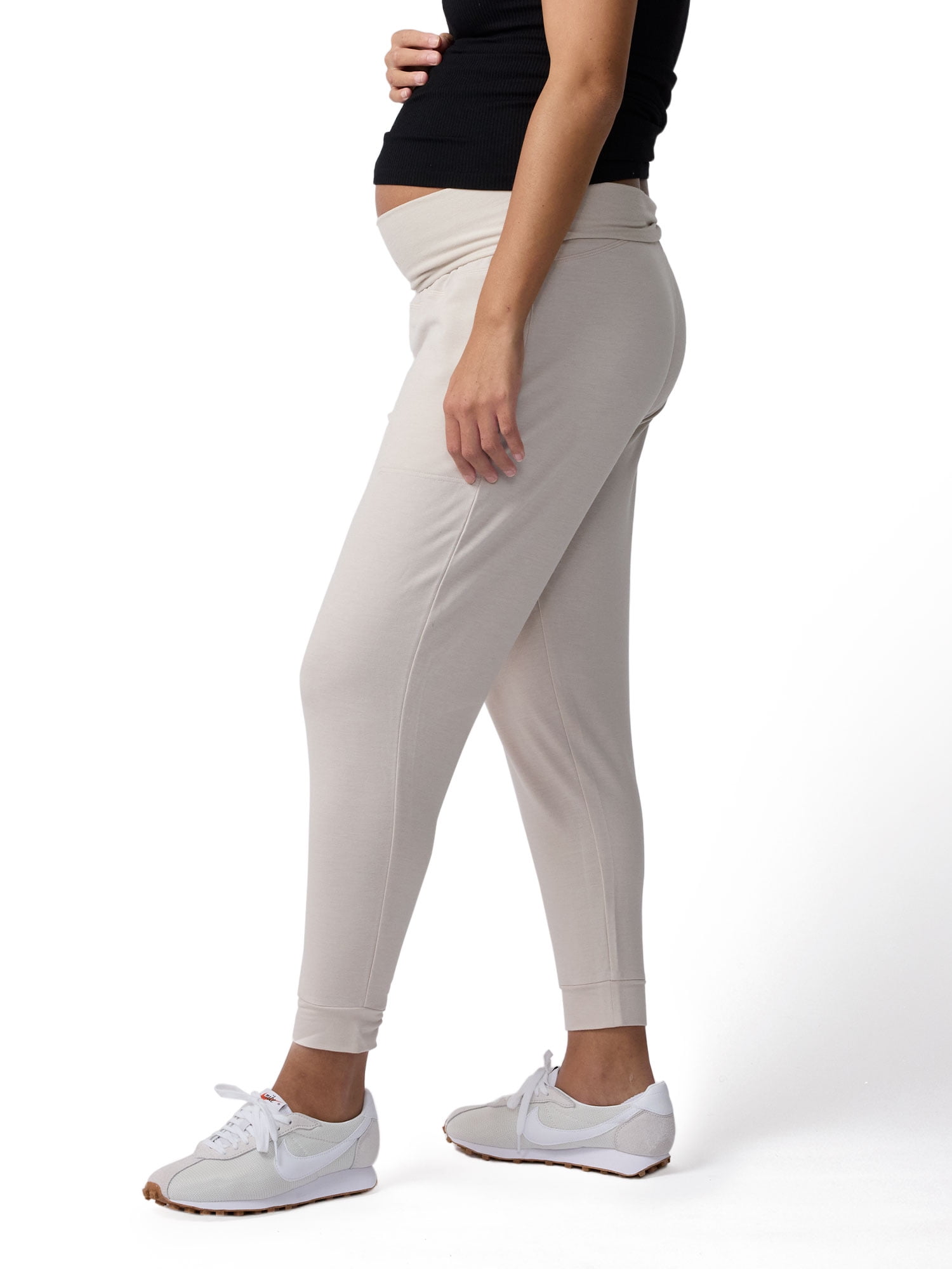 Ingrid & Isabel For Every Belly Women's Maternity Comfort Knit Jogger, Sizes S-XXL