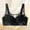 Black, variant on Fznquz No Underwire Bras Women Lace Lightly Lined Plus Size Soft Yellow Bralette Bras