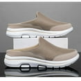 thumbnail image 6 of IUJSOY Men's Women's Open Back Sneaker Clogs Knit Mules Shoes Slip on Lightweight Breathable Slippers, 6 of 7