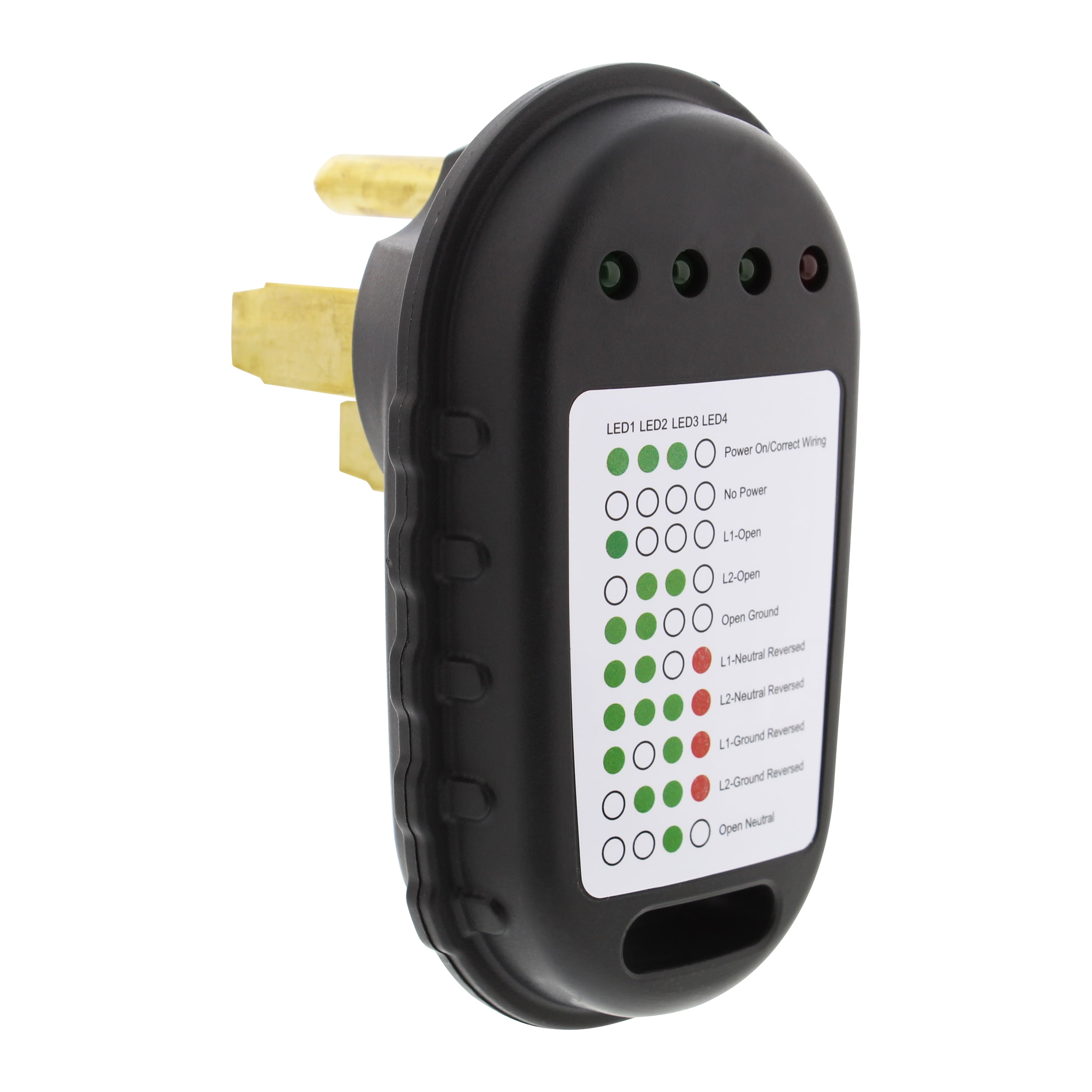 Buy Dumble RV Outlet Tester Plug 50 Amp Receptacle Tester RV Circuit Analyzer Online at Lowest