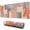 Pioneer Flower Floral-2, variant on Long Mouse Pads for Desk,Pioneer Flower Floral Print Pattern Desk Mats on Top Of Desks, Desk Mouse Pad Extra Large with 3mm Non-Slip Base and Stitched Edge for Gaming,Office,Work,Home 31.5"x11.8"