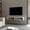 White, variant on Black Finish - Hold TV Accessories - In Compact Living Rooms - Create Uncluttered Look