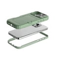 thumbnail image 6 of ELEHOLD for iPhone 16 Pro Max Case,Built-in Card Holder Slide Len Cover Military Grade Drop Rugged Shockproof Protective Phone Case for iPhone 16 Pro Max,Green, 6 of 6