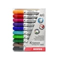 thumbnail image 1 of Marcadores para Pizarrón Blanco Kores XW2, Punta Biselada, Colores Surtidos, Paquete con 10 Piezas, 1 of 7