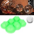 thumbnail image 3 of Molde de Bola de Hielo de 6 Rejillas Creativo Fabricante de Bolas de Hielo Bandeja de Cubitos de Hielo de Silicona Reutilizable Molde para Cubitos de Hielo de Postre para Uso ANGGREK  Otros, 3 of 8