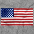 thumbnail image 2 of Classic American Flag USA Pride Toddler Boy Girl T Shirt Infant Toddler Brisco Brands 5T, 2 of 6