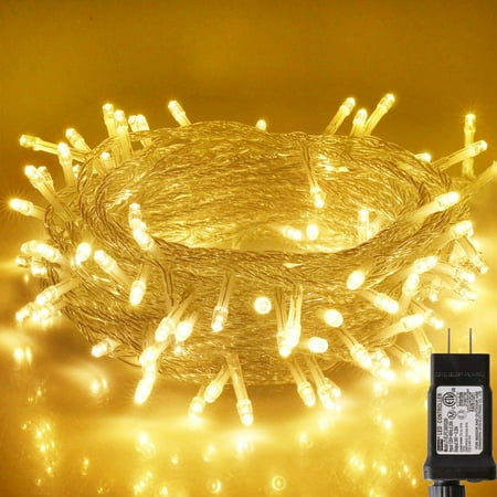 Blingstar Christmas Lights 33ft 100 LED String Lights 30V Plug in Fairy ...