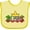 Banana and Yellow, variant on Inktastic 50% Mexican 100% Awesome Boys or Girls Baby Bib