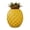 Yellow, variant on Pineapple Ceramic Tea Canister Airtight Lid Fresh Storage Jar for Kitchen Decor