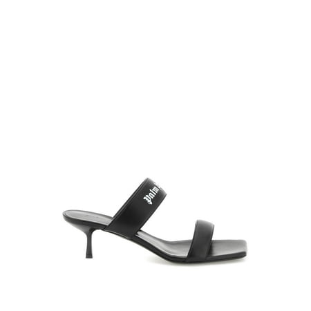 

Palm Angels Leather Mules With Logo Women