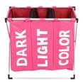 thumbnail image 4 of Divided Clothes Basket, Stylish Laundry Basket, Toys Storage For Washing Storage, 4 of 8