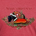 thumbnail image 3 of CafePress - Scottish Terrier Christmas Elf T Shirt - Mens Tri-blend T-Shirt, 3 of 4