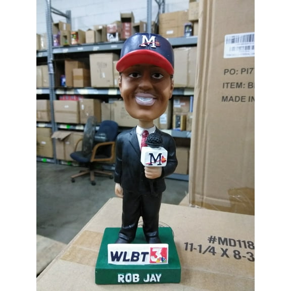 Rob Jay Jackson Mississippi Braves Bobble SGA 2006 Mississippi Braves Bobblehead