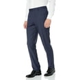 thumbnail image 3 of Adam Baker by Douglas & Graham Men's 40033 100% Wool Slim Fit Notch Lapel Suit - Navy Plaid - 54L, 3 of 4