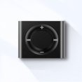 thumbnail image 1 of Mini MP3 Music Player Metal Audio Player Built-in Speaker Headphones Tf Card Portable Digital Music Player For Students black, 1 of 5