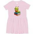 thumbnail image 3 of Inktastic Reading Bookworm Girls Toddler Dress, 3 of 5