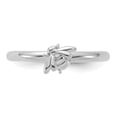 thumbnail image 4 of Sterling Silver Stackable Expressions Rhodium-plated Bee Ring, 4 of 7