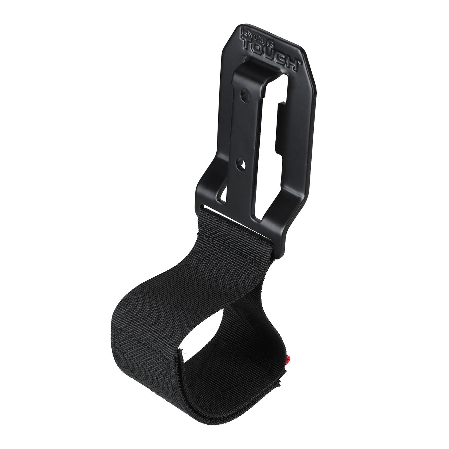 Hyper Tough Hyper Stack Velcro Strap Wall Storage Accessory, 50lb Capacity, Black