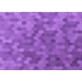 thumbnail image 1 of Ahgly Tapis Rectangulaire Lavable en Machine Intérieur Transitionnel Heliotrope Violet, 2 Pieds x 5 Pieds, 1 of 7
