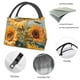 thumbnail image 4 of Fotbe Sunflower Field Art Bolsa Térmica Portátil con Estampado, Bolsa de Entrega de Alimentos Aislada, Bolsa Reutilizable de Gran Capacidad para Comidas y Supermercado, 4 of 6