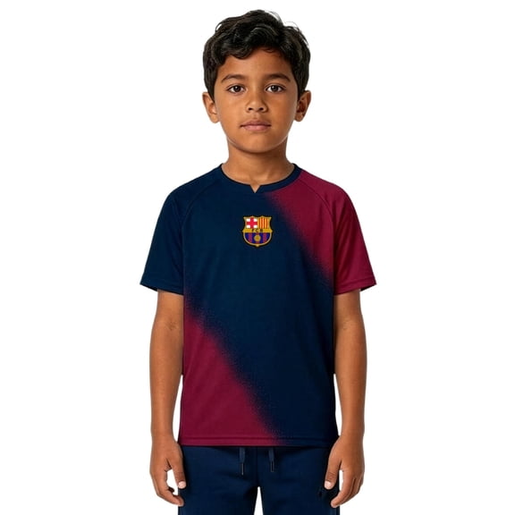 Icon Sports FC Barcelona Training Shirt Navy