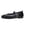 Black, variant on Women's Mary Jane Flats Casual, Woven Toe Cap Women's Shoes, Square Toe Ankle Strap Flats, Woven Mary Jane Flats for Women With Memory Foam Insole, Comfortable Mesh Ballet Flats, Brown 7