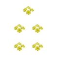 thumbnail image 3 of Baohd 50pack/lot Multi-color Fabric For Wide Application In Weddings And Parties Hats Fiber Realistic Appearance Soft Texture Yellow 4.5cm 5Set, 3 of 6