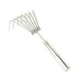 thumbnail image 2 of simhoa Hand Rake Lightweight Loosening Soil Garden Rake for Gardening Yard Backyard 7, 2 of 8