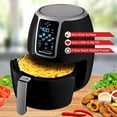 thumbnail image 2 of Brentwood Small 1400 Watt 4 Quart Electric Digital Air Fryer with Temperature Control in Black, 2 of 3