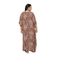 thumbnail image 7 of Gypsie Blu Women's Plus Size Rayon Kaftan Dresses Long Maxi Dress for Ladies Girls Online, 7 of 7