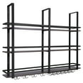 thumbnail image 3 of golytefs Wall Mounted Wine Rack with Glass Holder Hanging Bar Liquor Storage Rack 47in Industrial Wall Mounted Wine Rack for Home Dining Room & Kitchen, 3 of 7