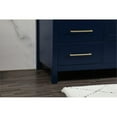 thumbnail image 5 of 60 inch single bathroom vanity in blue, 5 of 8