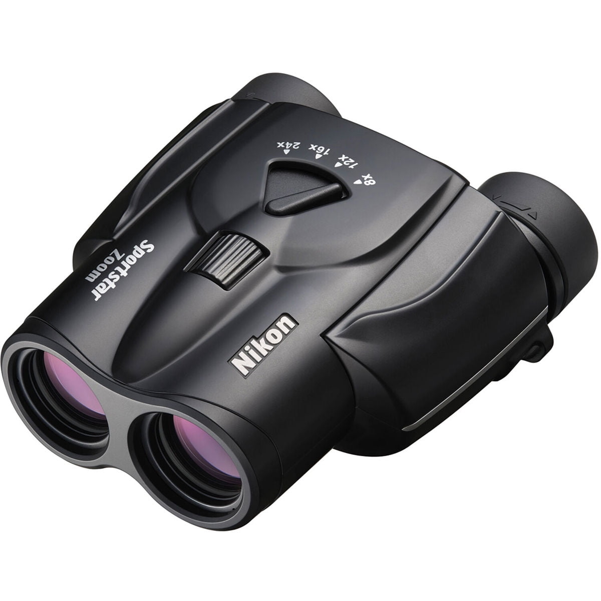 Nikon Sportstar 8-24x25mm Zoom Binoculars, Black