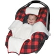thumbnail image 3 of Jolly Jumper Arctic Sneak-a-Peek – Housse d’hiver pour siège d’auto pour bébé | Doublée en polaire, avec rebord élastiqué, rabat “coucou” et double fermeture éclair | Lavable à la machine, 3 of 4