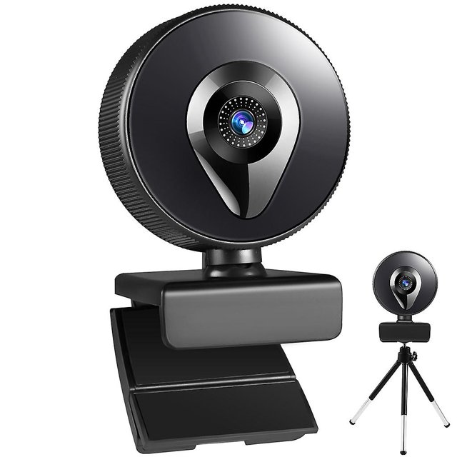 Cámara web 1080P con enfoque automático sin unidad y micrófono para computadora portátil de escritorio, 1X