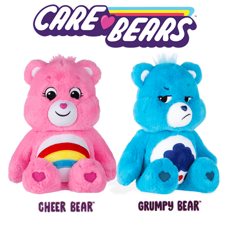 Cheer & Grumpy Bear Combo - 14" Plush Care Bears