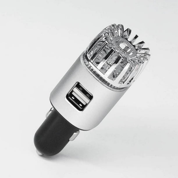 Car Air Purifier Ionizer 12V Plug in Ionic Antimicrobial Car Air