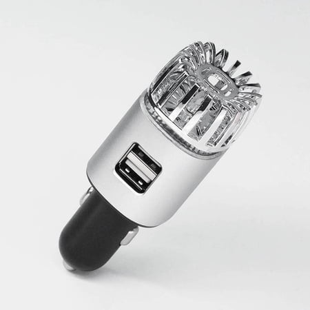 Tatum88 Car Air Purifier Ionizer - 12V Plug-in Ionic Anti-Microbial Car