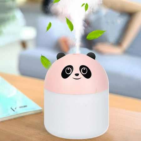 

WANYR Plug-in Model 250ml/5.28OZ Mini Humidifier Household USB Night Light Desktop Bear Silent Humidifier Deals