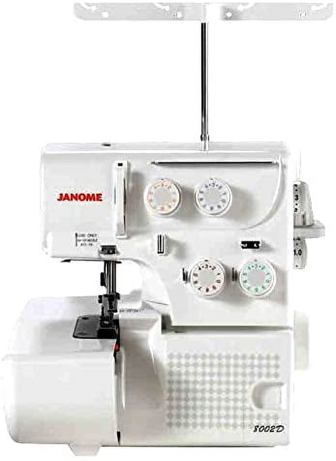 janome 8002d serger includes bonus accessories