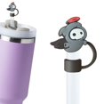 thumbnail image 2 of MOQIN Halloween Straw Cover Cap for Stanley Cup 40oz/30oz Tumbler, 10mm Reusable Cute Ghost Drinking Straw Topper Accessories, Portable Protector Plugs Decorations Gifts for Party Halloween, 2 of 4