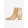 thumbnail image 4 of Comfortview Sidney Bootie Short Ankle Boot Low Heel Women's Winter Shoes (Wide Widths Available), 4 of 6