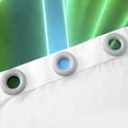 thumbnail image 5 of YST Teal Green Black Curtains&nbsp;&&nbsp;Drapes Neon Lightning Striped Blackout&nbsp;Curtains Gaming Window&nbsp;Curtains Gamer Room Decor,Glitter Glowing Stripes Geometry Window&nbsp;Treatments, 5 of 6