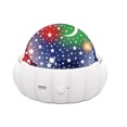 thumbnail image 1 of Tignapoo USB Rechargeable Starry Night Projector with 360° Rotation, Moonlight Shade, White/Blue Options, Compact Design for Baby Rooms, 1 of 6