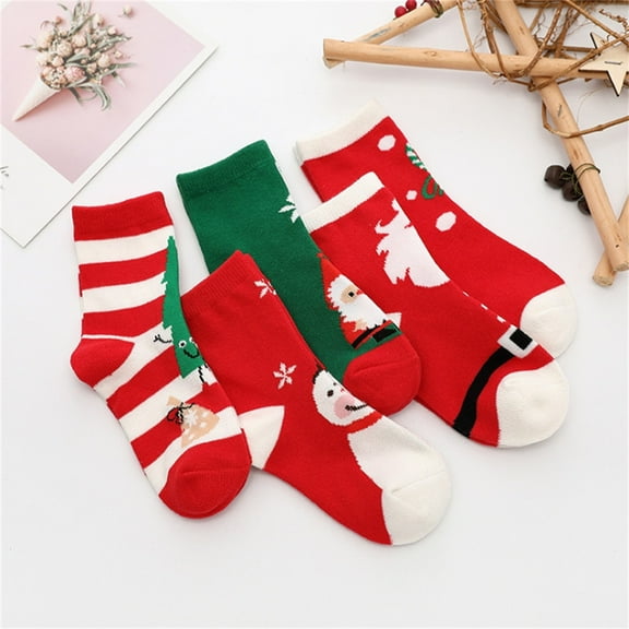 Babysbule Socks for Women Unisex Christmas Fashion Long Sock Comfortable Socks