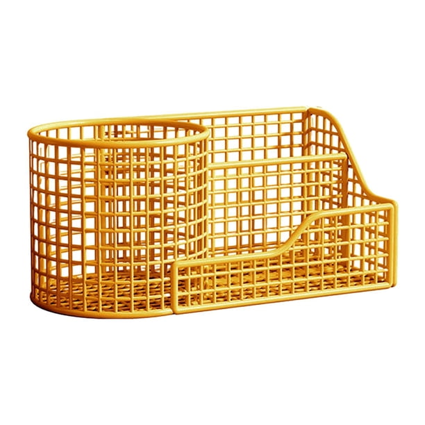 Organizador de escritorio, tocador, lápices escolares, portalápices, soporte para brochas de maquillaje Dorado